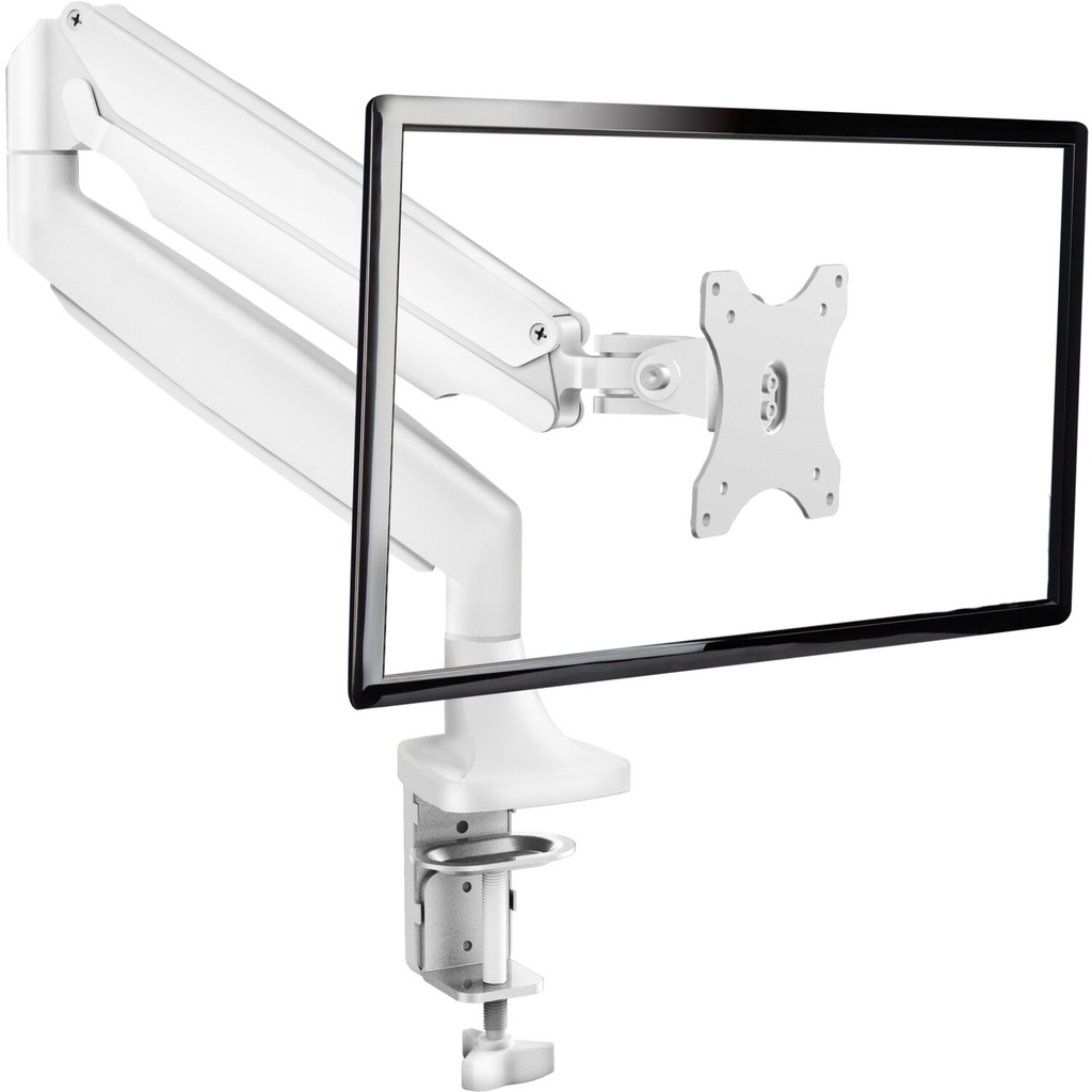 [G100] Support bureau écran PC blanc