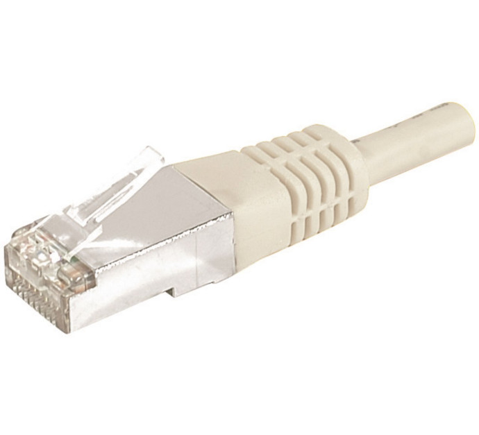 DEXLAN Cordon RJ45 catégorie 6A F/UTP gris - 15 m