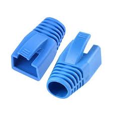 MANCHON RJ45 CAT6 BOOT BLEU