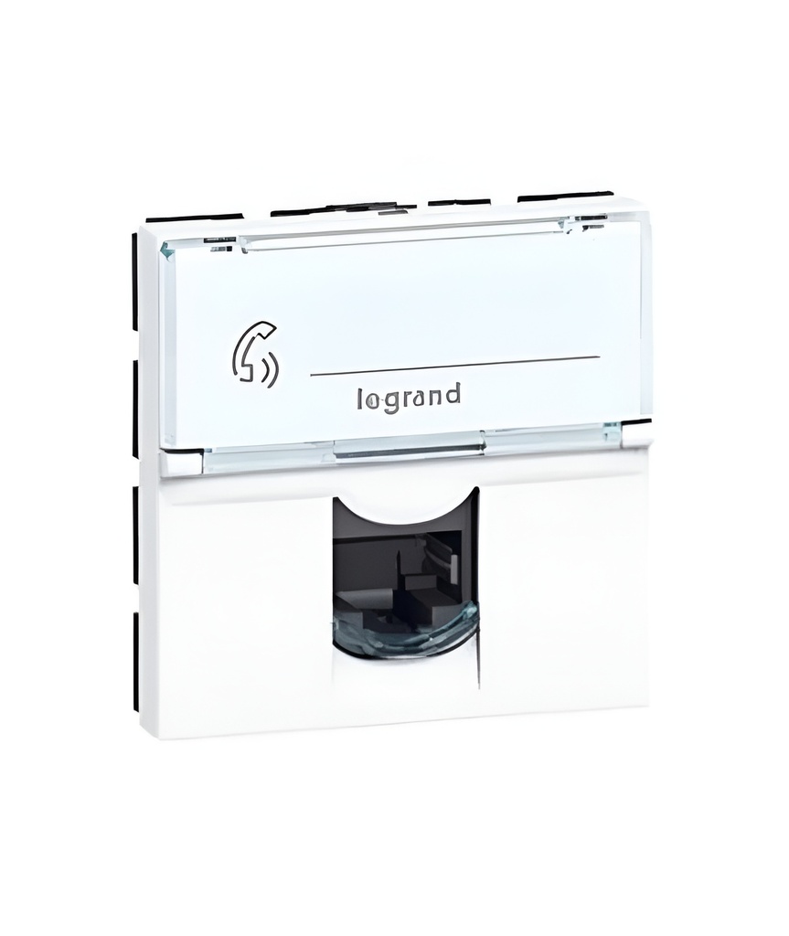 LEGRAND Mosaic 45x45 Prise RJ45 CAT 6 FTP