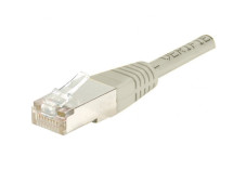 Cordon RJ45 catégorie 6 U/UTP gris - 0,5 m