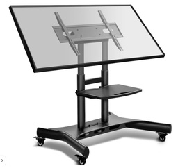 TS1380 BLACK SUPPORT avec Pied mobile inclinable [TS1380 BLACK]