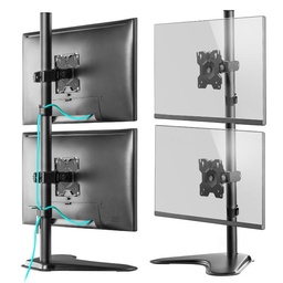D208FS BLACK Support double écran 13"-32" [D208FS BLACK]