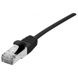 Cordon RJ45 catégorie 6A S/FTP noir - 0,3 m [858482]
