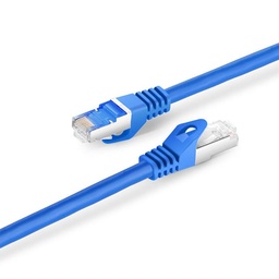 Cordon RJ45 catégorie 6 F/UTP bleu - 0,15 m [842038]