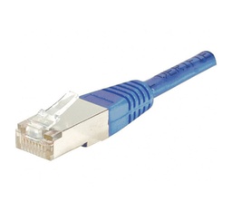 Cordon RJ45 catégorie 6 F/UTP bleu - 0,3 m [842039]