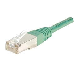 Cordon RJ45 catégorie 6 F/UTP vert - 0,3 m [842037]