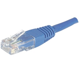 Cordon RJ45 catégorie 6 U/UTP bleu - 3 m [246730]