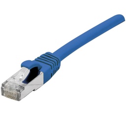 Cordon RJ45 catégorie 6A S/FTP bleu - 2 m [858454]