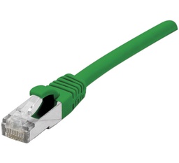 Cordon RJ45 catégorie 6A S/FTP  vert - 3 m [858439]