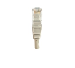[11385418008N] Cordon RJ45 catégorie 6 U/UTP gris CCA - 0,15 m
