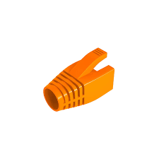 MANCHON RJ45 CAT6 BOOT ORANGE