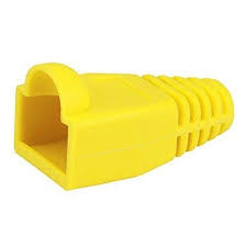 MANCHON J45 CAT6 BOOT JAUNE