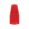MANCHON RJ45 CAT6 BOOT ROUGE
