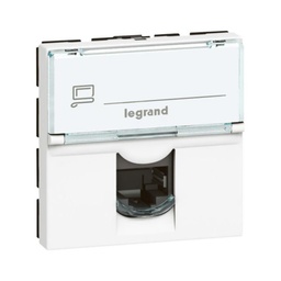 LEGRAND Mosaic 45x45 Prise RJ45 CAT 6 FTP
